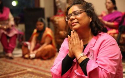 Bhajan Bhojan Party by Vande Krsna Foundation on 06/12/2015